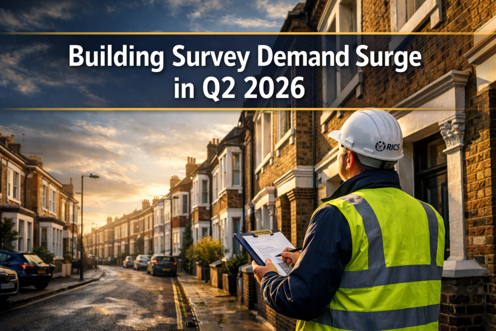 Building Survey Demand Surge in Q2 2026: Capitalising on Market Recovery While Managing Regional Price Divergence