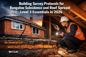 Building Survey Protocols for Bungalow Subsidence and Roof Spread: Level 3 Essentials in 2026 Regional Soil Concerns