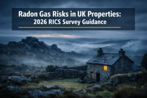 Building Survey Protocols for Radon Gas Risks in UK Properties: 2026 RICS Guidance for High-Risk Regions