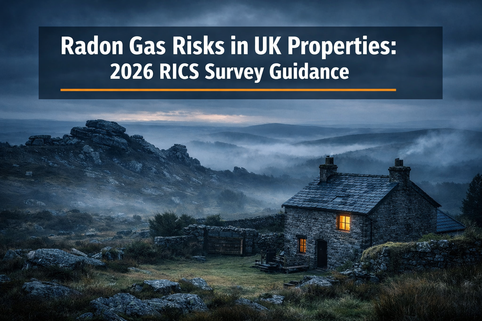 Building Survey Protocols for Radon Gas Risks in UK Properties: 2026 RICS Guidance for High-Risk Regions