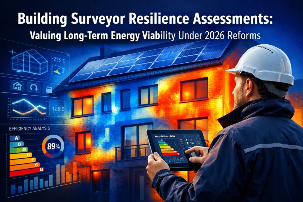 Building Surveyor Resilience Assessments: Valuing Long-Term Energy Viability Under 2026 Reforms