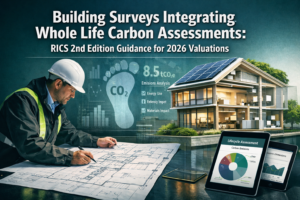 Building Surveys Integrating Whole Life Carbon Assessments: RICS 2nd Edition Guidance for 2026 Valuations