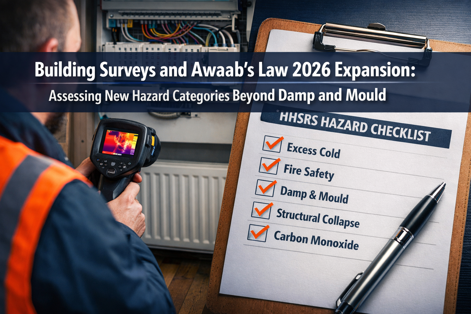 Building Surveys and Awaab's Law 2026 Expansion: Assessing New Hazard Categories Beyond Damp and Mould