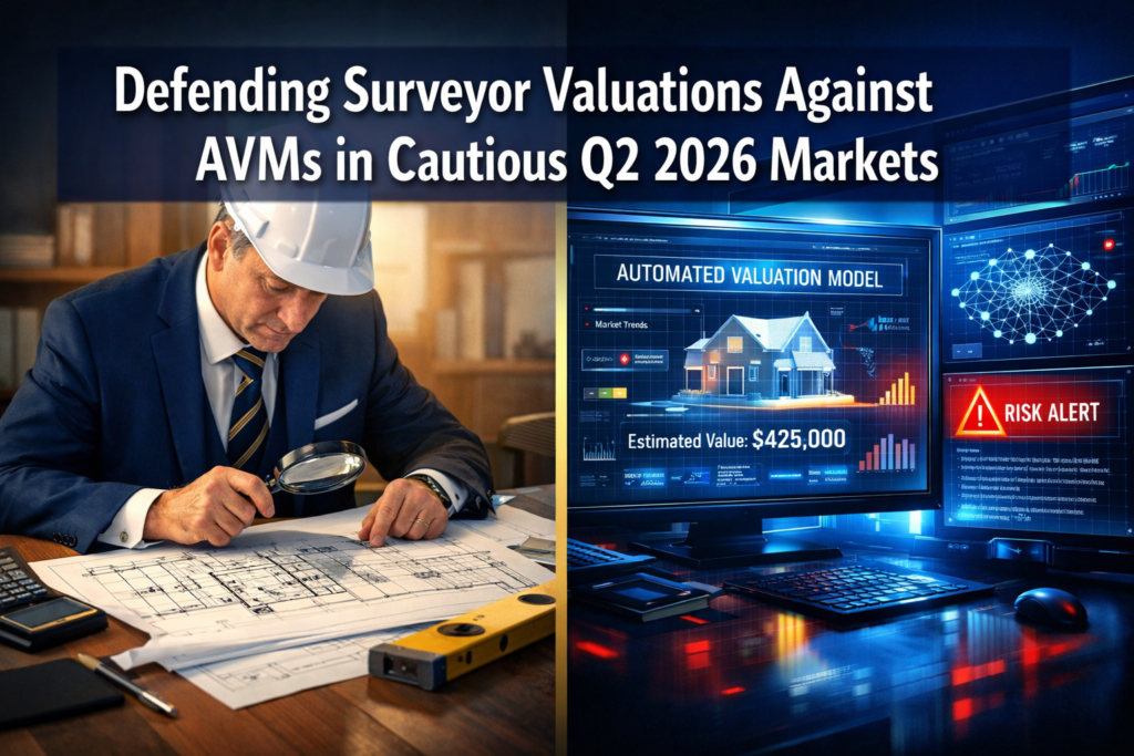 Defending Surveyor Valuations Against AVMs in Cautious Q2 2026 Markets: RICS Insights from February Residential Survey