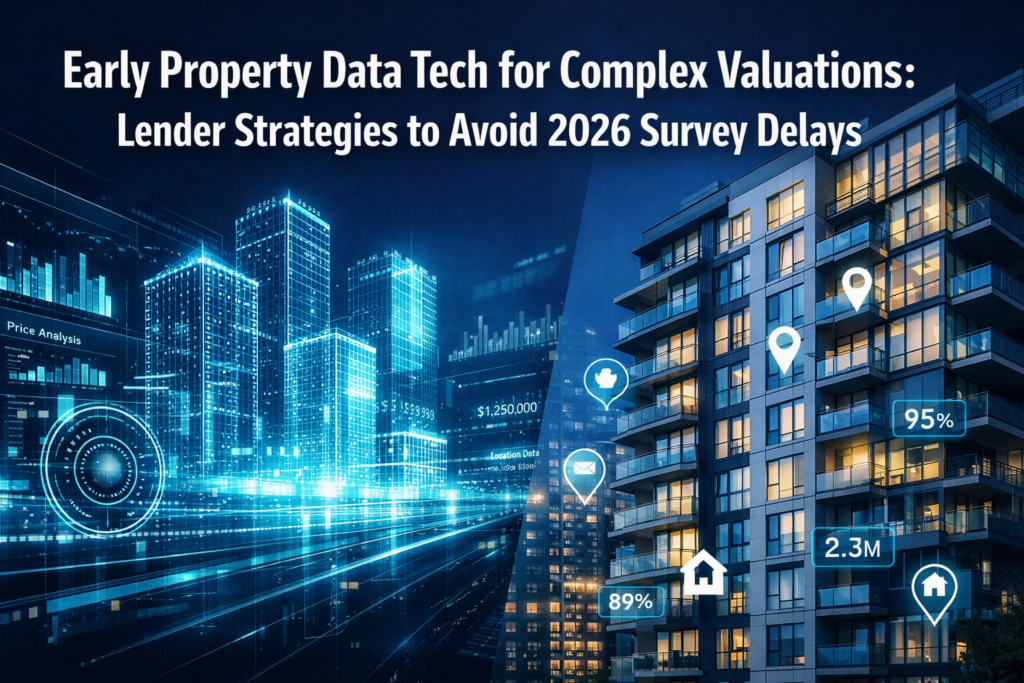 Early Property Data Tech for Complex Valuations: Lender Strategies to Avoid 2026 Survey Delays