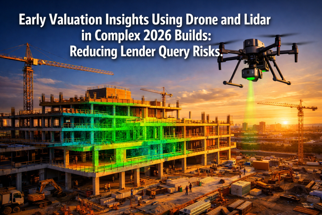 Early Valuation Insights Using Drone and Lidar in Complex 2026 Builds: Reducing Lender Query Risks