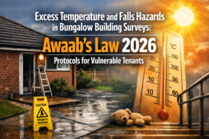 Excess Temperature and Falls Hazards in Bungalow Building Surveys: Awaab’s Law 2026 Protocols for Vulnerable Tenants