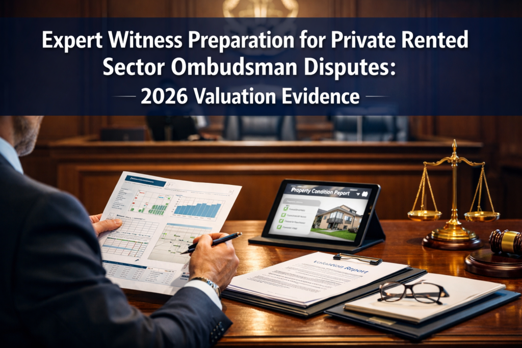 Expert Witness Preparation for Private Rented Sector Ombudsman Disputes: 2026 Valuation Evidence