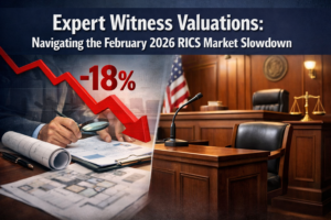 Expert Witness Valuations Amid February 2026 RICS Market Slowdown: Adjusting for -18% Price Expectation Shifts