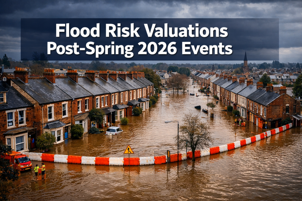 Flood Risk Valuations Post-Spring 2026 Events: Building Survey Integration with Environment Agency Data