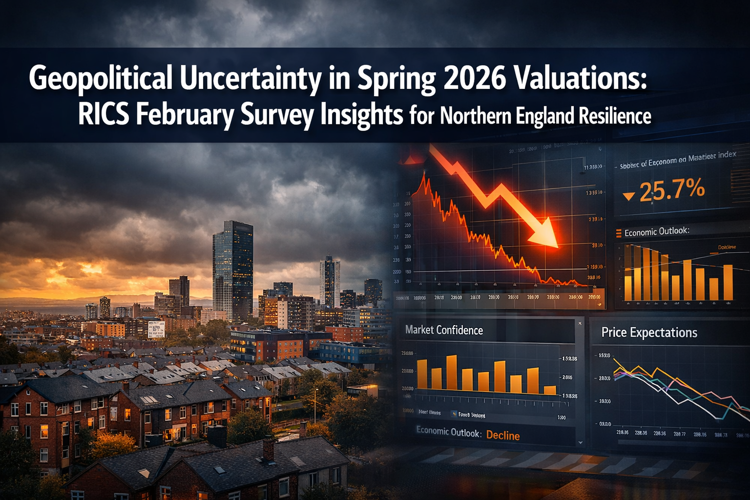 Geopolitical Uncertainty in Spring 2026 Valuations: RICS February Survey Insights for Northern England Resilience
