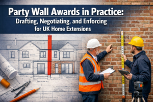 Party Wall Awards in Practice: Drafting, Negotiating, and Enforcing for UK Home Extensions