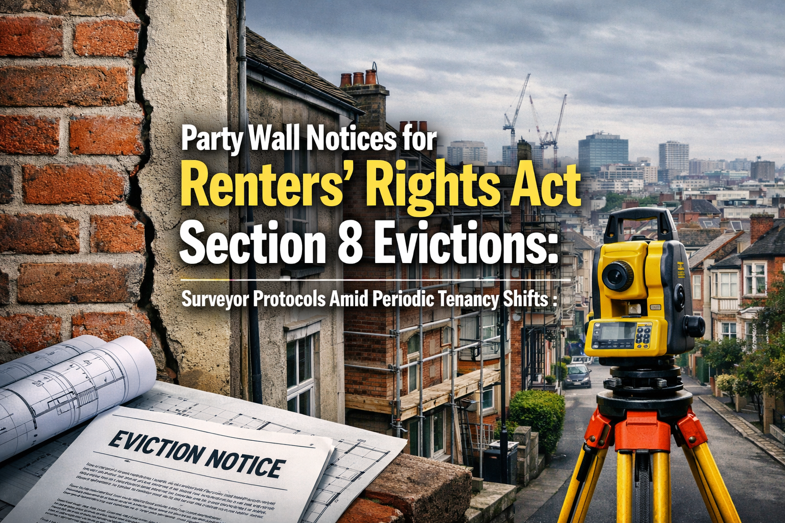 Party Wall Notices for Renters’ Rights Act Section 8 Evictions: Surveyor Protocols Amid Periodic Tenancy Shifts