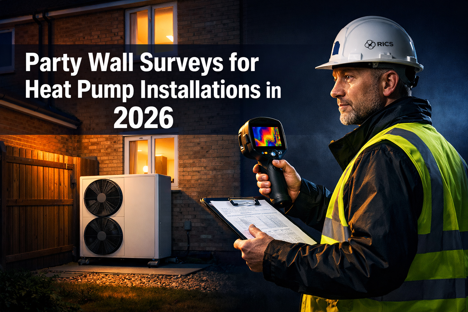 Party Wall Surveys for Heat Pump Installations in 2026: RICS Protocols Amid UK Heat Network Expansion