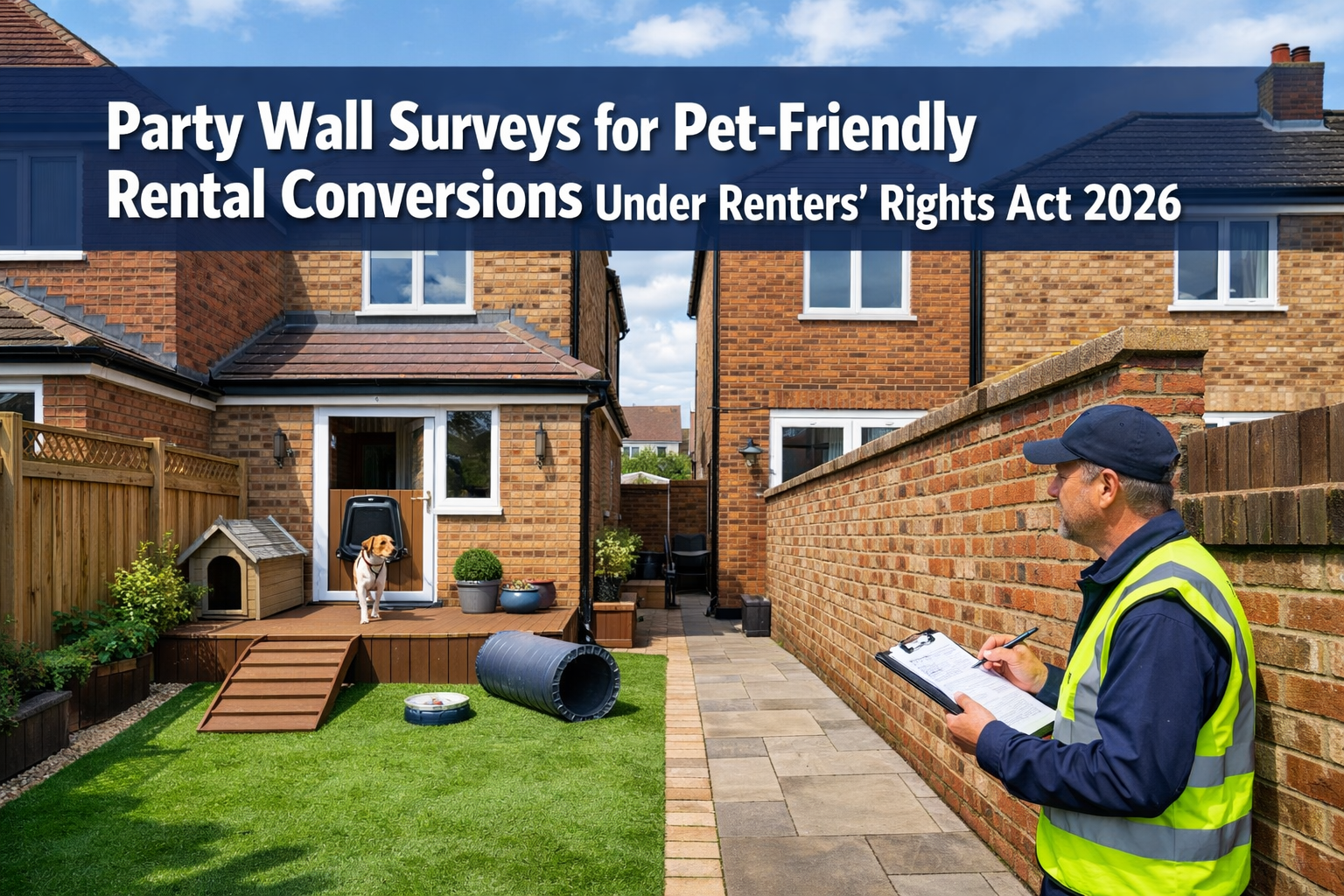 Party Wall Surveys for Pet-Friendly Rental Conversions Under Renters’ Rights Act 2026: Ensuring Compliance and Minimising Disputes