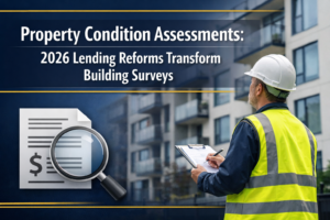 Property Condition Assessments as Standard Upfront Requirements: How 2026 Lending Reforms Will Transform Building Survey Practices