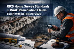 RICS Home Survey Standards in RAAC Remediation Claims: Expert Witness Roles for 2026