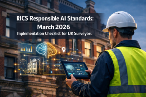 RICS Responsible AI Standards in Building Surveys: March 2026 Implementation Checklist for UK Surveyors