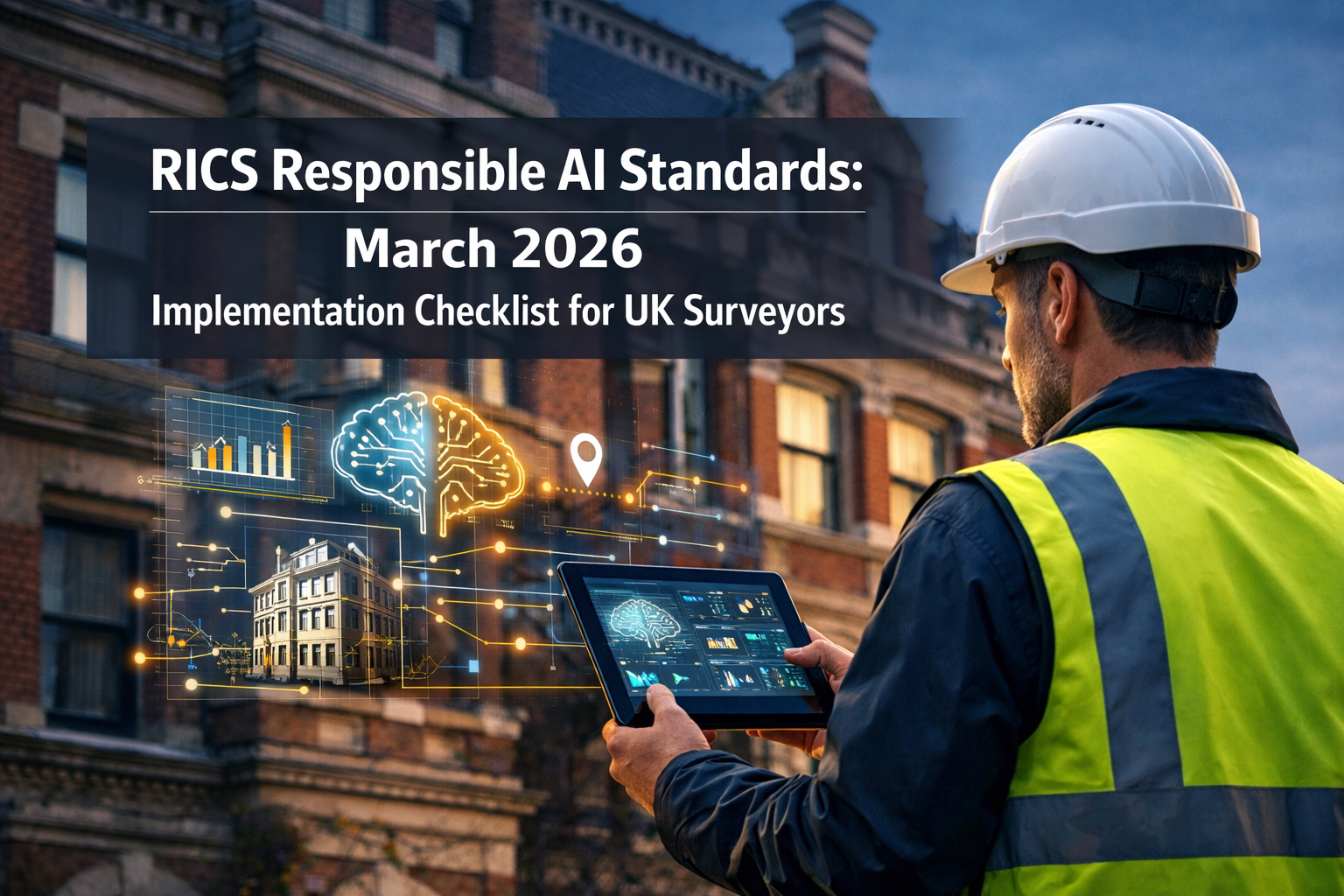 RICS Responsible AI Standards in Building Surveys: March 2026 Implementation Checklist for UK Surveyors