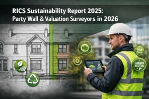 RICS Sustainability Report 2025 Implications for Party Wall and Valuation Surveyors in 2026 Projects