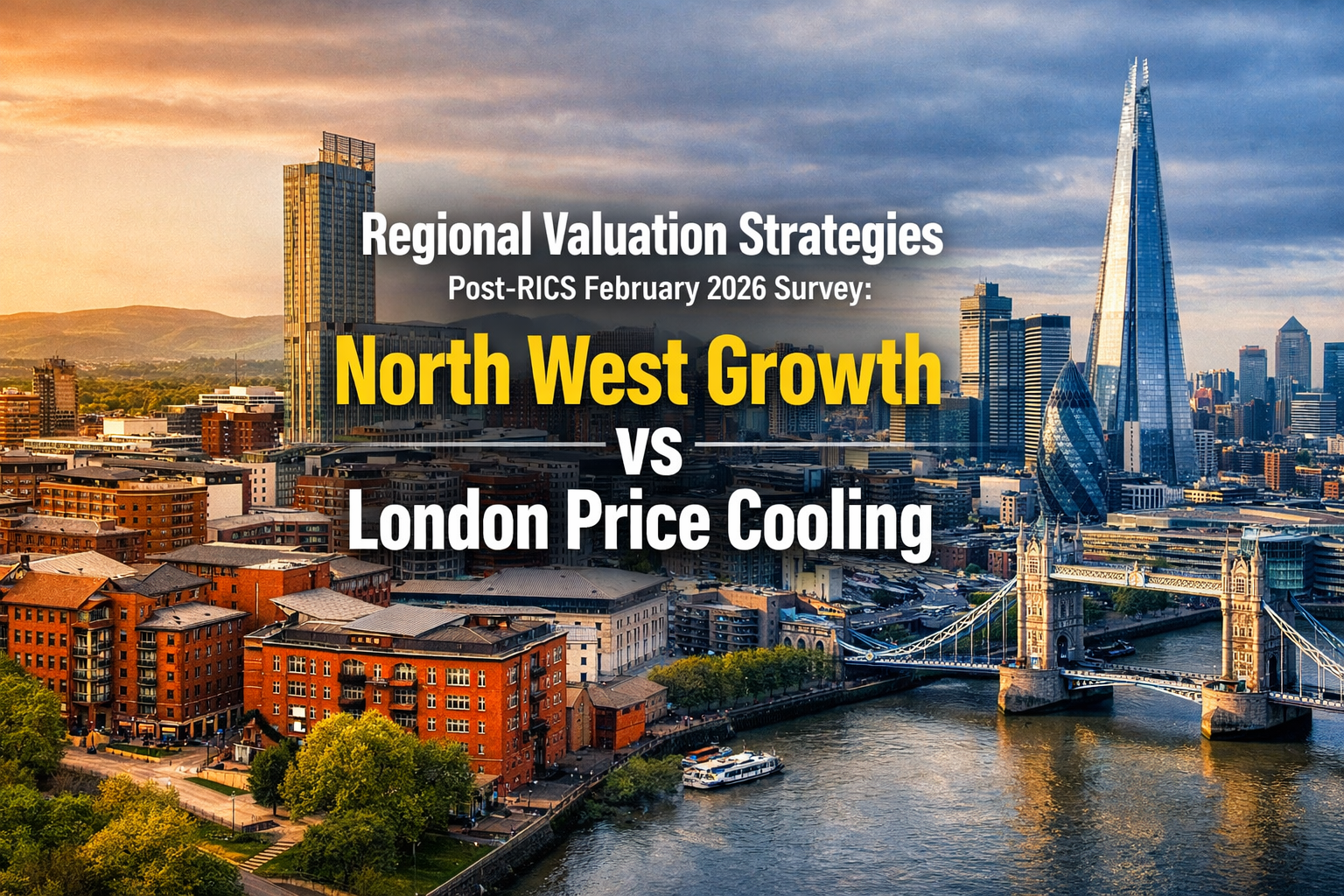 Regional Valuation Strategies Post-RICS February 2026 Survey: North West Growth vs London Price Cooling