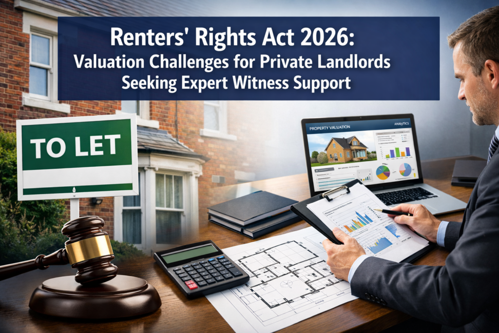 Renters’ Rights Act 2026: Valuation Challenges for Private Landlords Seeking Expert Witness Support