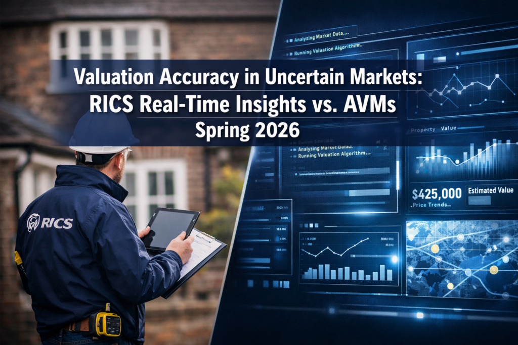 Valuation Accuracy in Uncertain Markets: Using RICS Real-Time Insights vs. Automated Valuation Models in Spring 2026