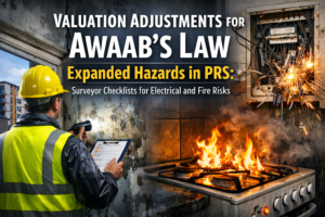Valuation Adjustments for Awaab’s Law Expanded Hazards in PRS: Surveyor Checklists for Electrical and Fire Risks