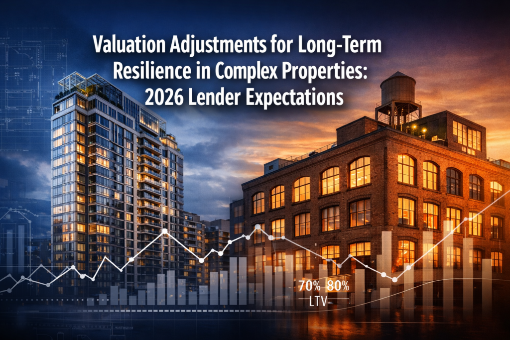 Valuation Adjustments for Long-Term Resilience in Complex Properties: 2026 Lender Expectations