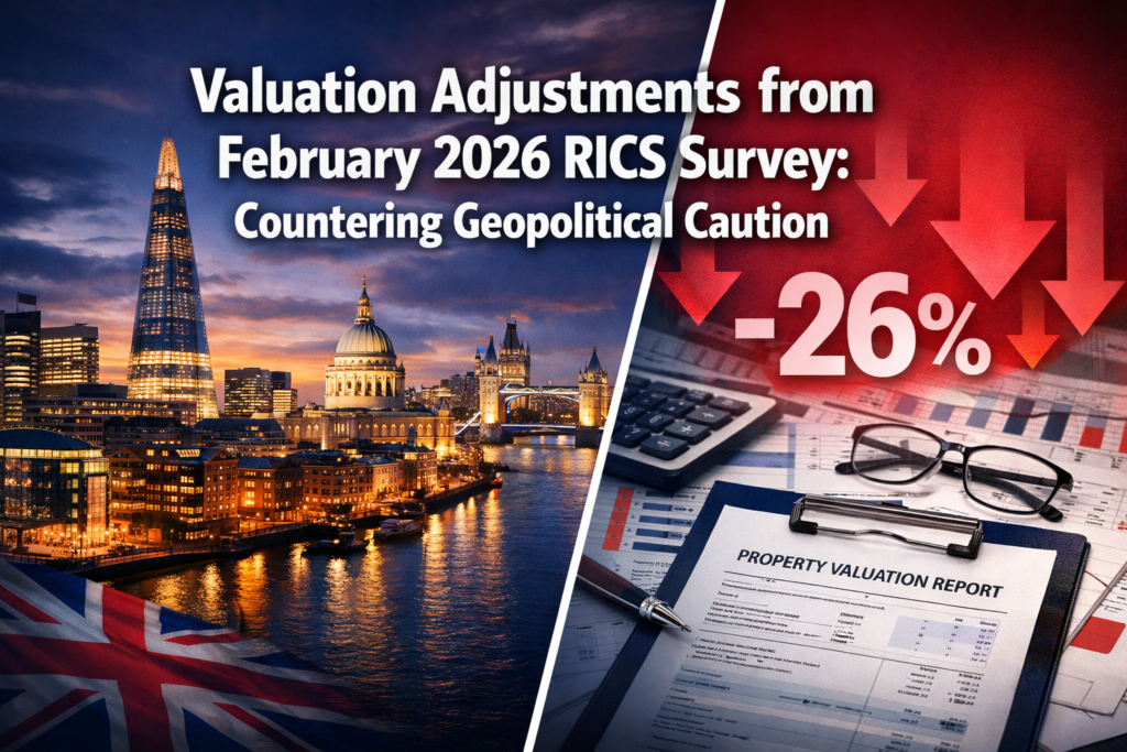 Valuation Adjustments from February 2026 RICS Survey: Countering Geopolitical Caution in Buyer Enquiries and Price Expectations