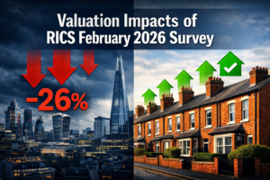 Valuation Impacts of RICS February 2026 Survey: Adjusting for -26% Buyer Enquiry Dip in Cautious Regional Markets