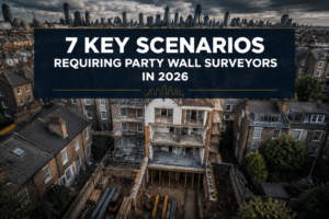 7 Key Scenarios Requiring Party Wall Surveyors in 2026 Urban Extensions: Foundations, Underpinning, and New Walls
