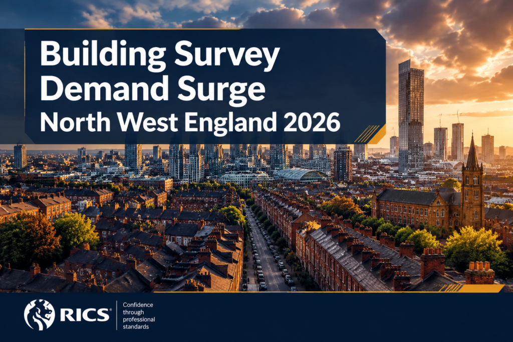 Building Survey Demand Surge in North West England: Capitalizing on RICS January 2026 Market Recovery Signals
