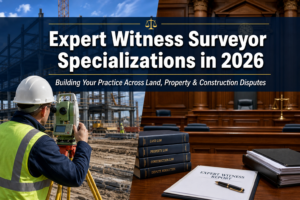 Expert Witness Surveyor Specializations in 2026: Building Your Practice Across Land, Property, and Construction Disputes