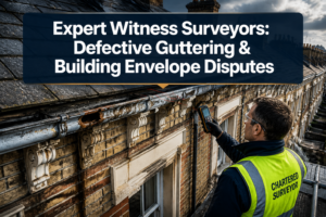 Expert Witness Surveyors for Defective Guttering and Building Envelope Disputes: CPR-Compliant Reporting Protocols