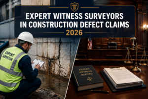 Expert Witness Surveyors in 2026 Construction Defect Claims: From First Instruction to Cross-Examination