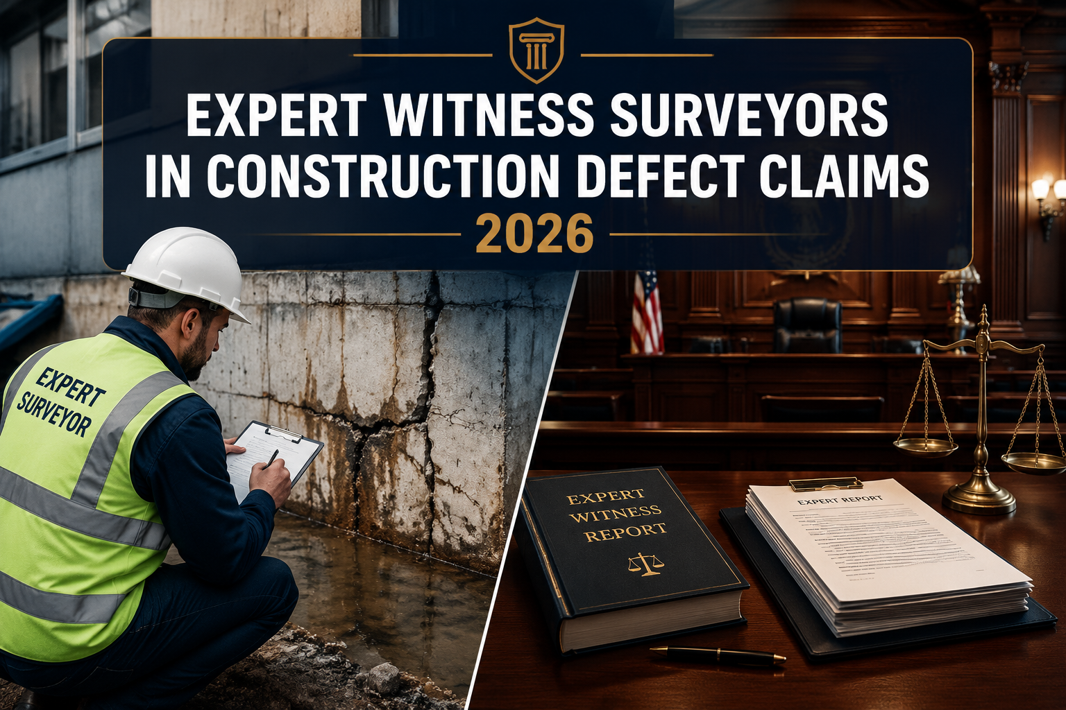 Expert Witness Surveyors in 2026 Construction Defect Claims: From First Instruction to Cross-Examination