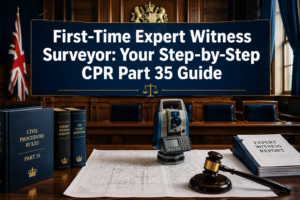 First-Time Expert Witness Surveyor? Step‑by‑Step Guide to Your First CPR Part 35 Instruction in Property and Construction Disputes