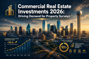 How Surging Commercial Real Estate Investments in 2026 Are Driving Demand for Property Surveys