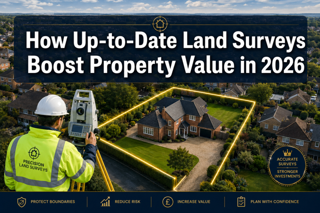 How Up-to-Date Land Surveys Boost Property Value in 2026: Boundary Clarity, Development Potential, and Market Edge