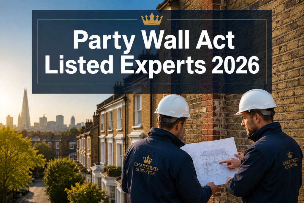 Party Wall Act Listed Experts: Profiles, Credentials and Case Examples for 2026 Dispute Resolution