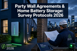 Party Wall Agreements for Home Battery Storage Systems: Survey Protocols Amid 2026 Energy Independence Push