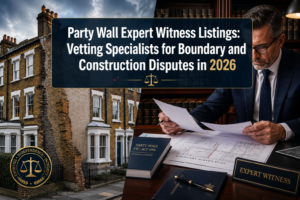 Party Wall Expert Witness Listings: Vetting Specialists for Boundary and Construction Disputes in 2026