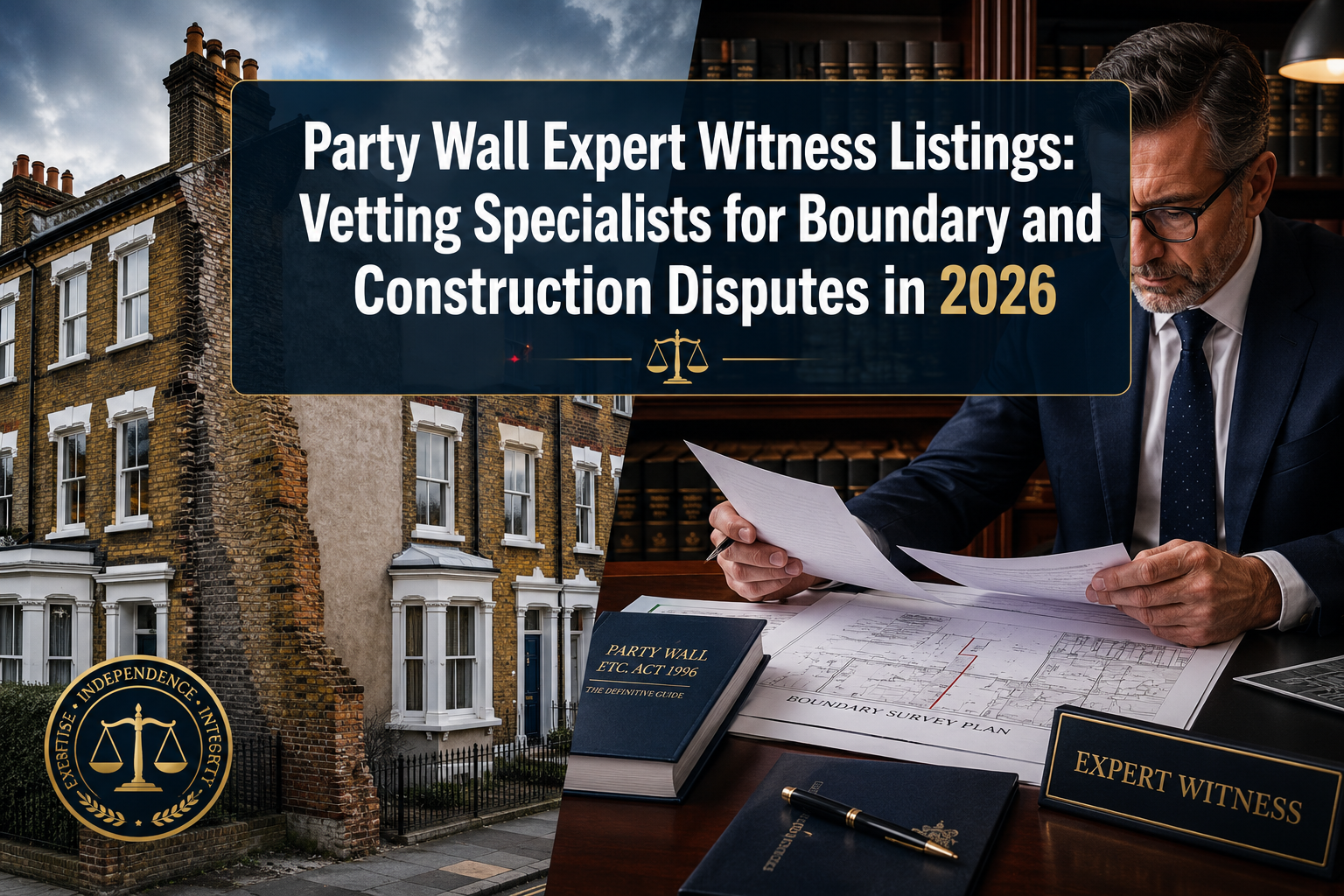 Party Wall Expert Witness Listings: Vetting Specialists for Boundary and Construction Disputes in 2026
