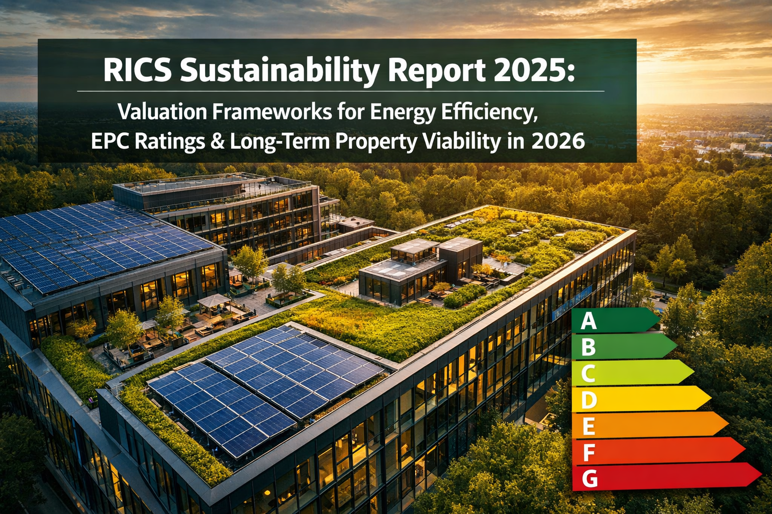 RICS Sustainability Report 2025: Valuation Frameworks for Energy Efficiency, EPC Ratings, and Long-Term Property Viability in 2026