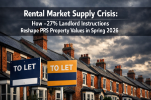 Rental Market Supply Crisis and Valuation Adjustments: How -27% Landlord Instructions Reshape PRS Property Values in Spring 2026