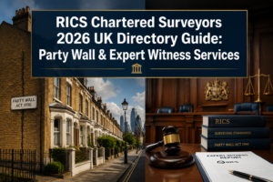 Selecting RICS Chartered Surveyors for Party Wall and Expert Witness Services: 2026 UK Directory Guide