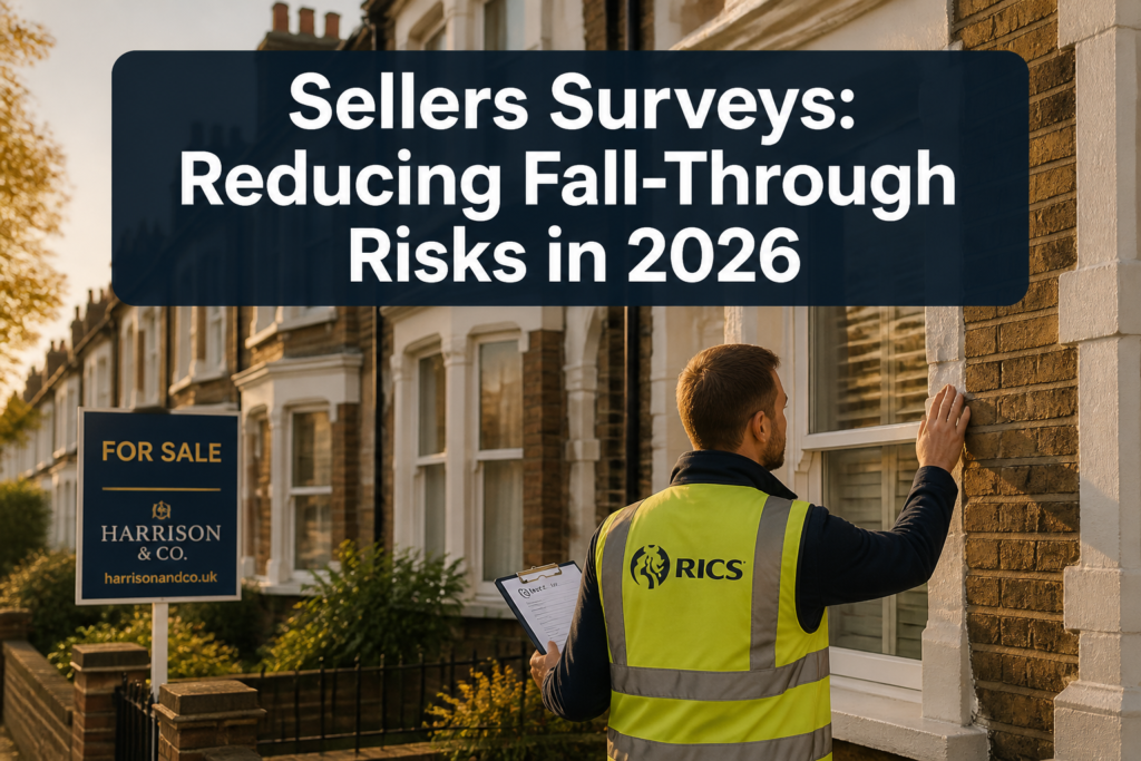 Sellers Surveys in Cautious 2026 Markets: Reducing Fall-Through Risks and Accelerating Completions for Property Owners