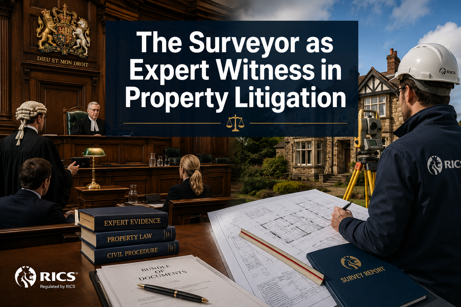 The Surveyor as Expert Witness in Property Litigation: Roles, Evidence Standards, and RICS Protocols