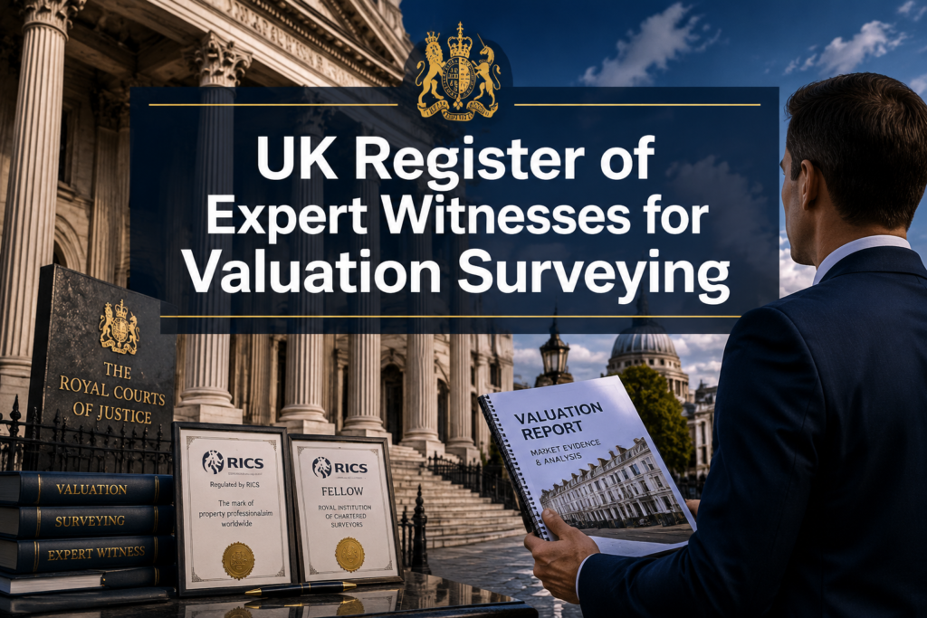 UK Register of Expert Witnesses for Valuation Surveying: Top Profiles, Credentials, and Case Selection Tips